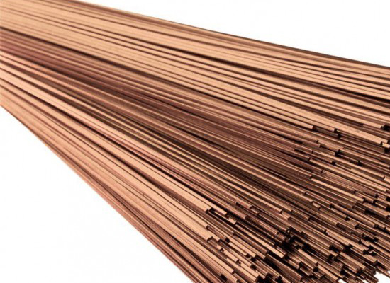 Copper welding wire